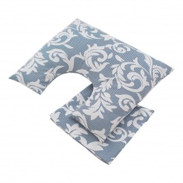 Подушка «Ортопедична» з наволочкою,тк.Бязь (з лушпинням гречки)